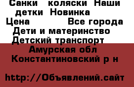 Санки - коляски “Наши детки“ Новинка 2017 › Цена ­ 4 090 - Все города Дети и материнство » Детский транспорт   . Амурская обл.,Константиновский р-н